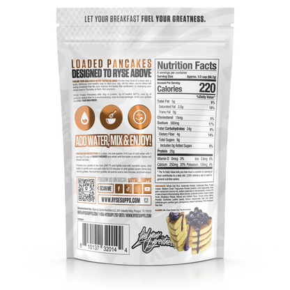 Protein Pancakes Blueberry - RYSE Supplements