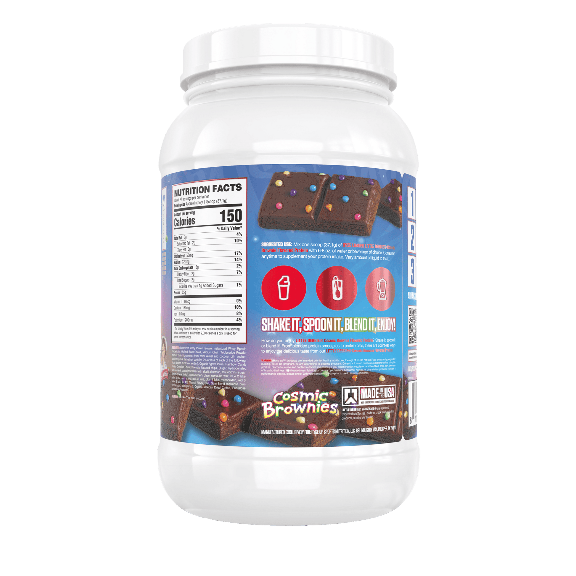 Loaded Protein Little Debbie® Cosmic Brownies - RYSE Supplements