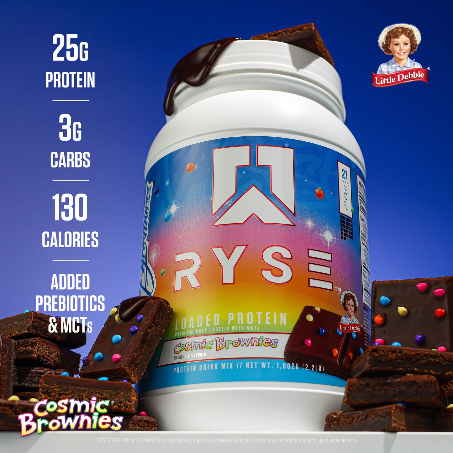 Loaded Protein Little Debbie® Cosmic Brownies - RYSE Supplements