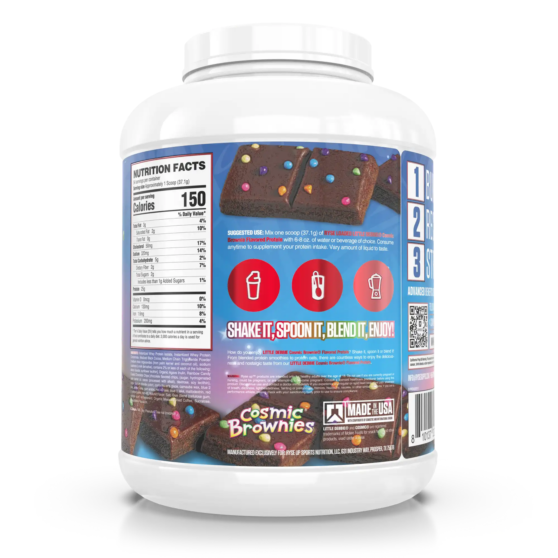 Loaded Protein Little Debbie® Cosmic Brownies - RYSE Supplements