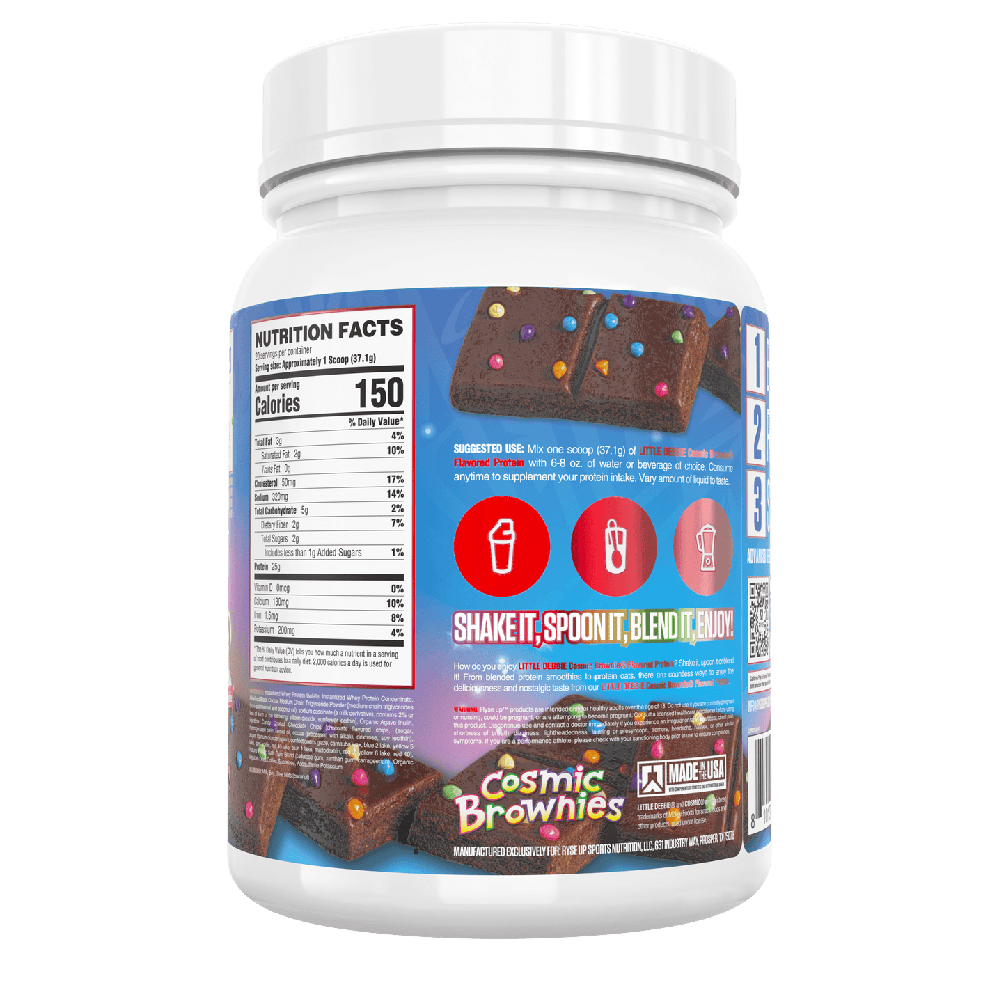 Loaded Protein Little Debbie® Cosmic Brownies - RYSE Supplements