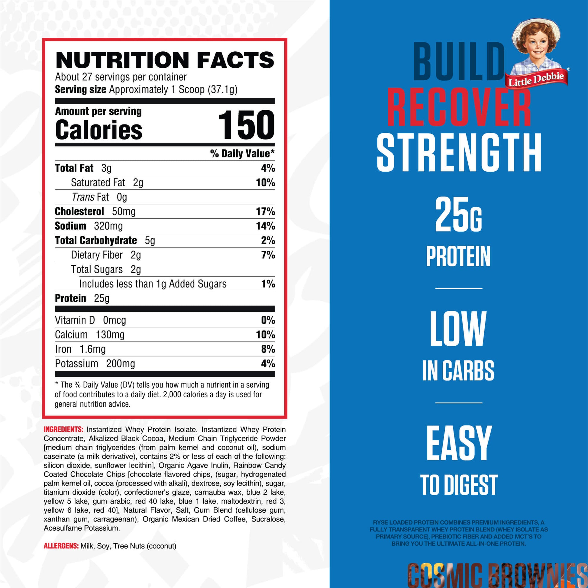 Loaded Protein Little Debbie® Cosmic Brownies - RYSE Supplements