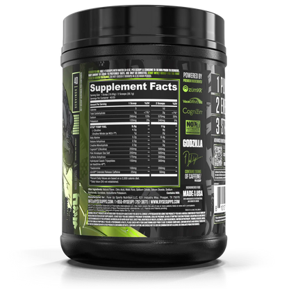 Godzilla Pre-Workout | RYSE Supps Green Apple - RYSE Supplements