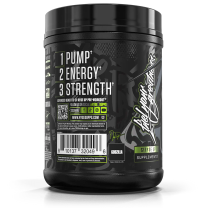 Godzilla Pre-Workout | RYSE Supps Green Apple - RYSE Supplements