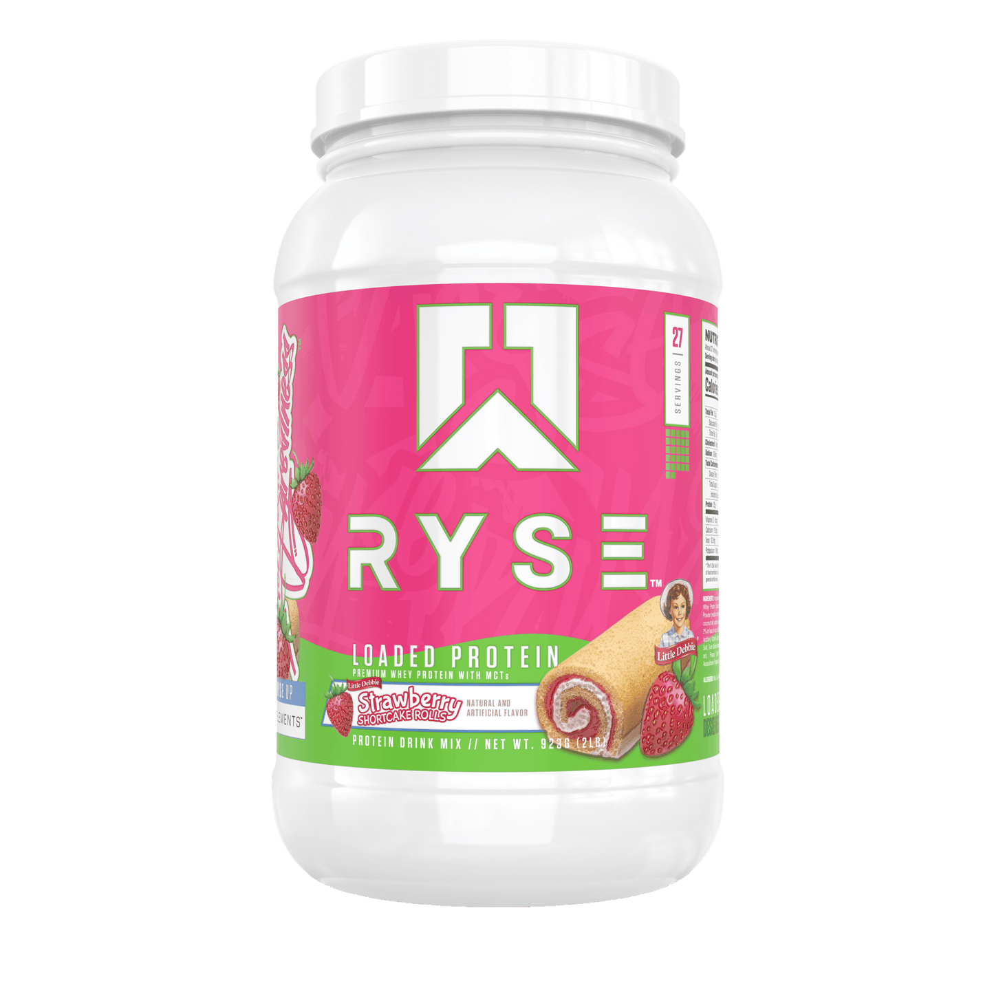 Loaded Protein Little Debbie® Strawberry Shortcake Rolls - RYSE Supplements