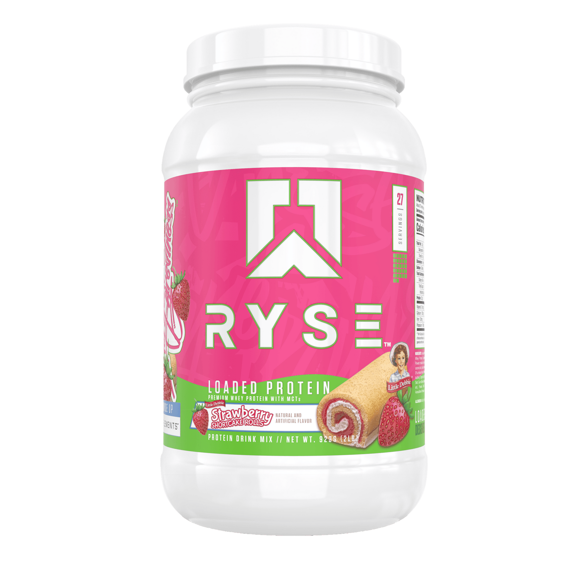Loaded Protein Little Debbie® Strawberry Shortcake Rolls - RYSE Supplements