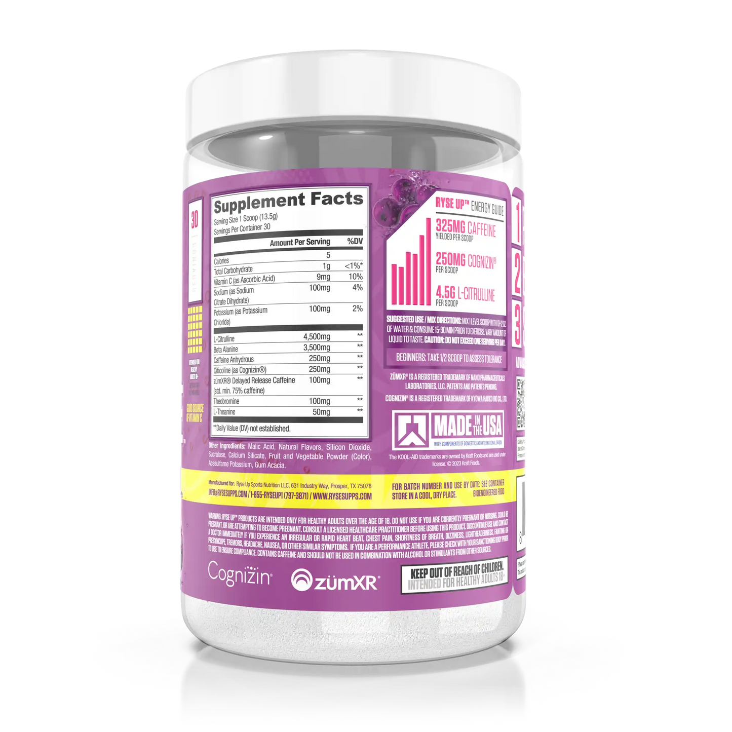 Loaded Pre Kool-Aid™ Grape - RYSE Supplements