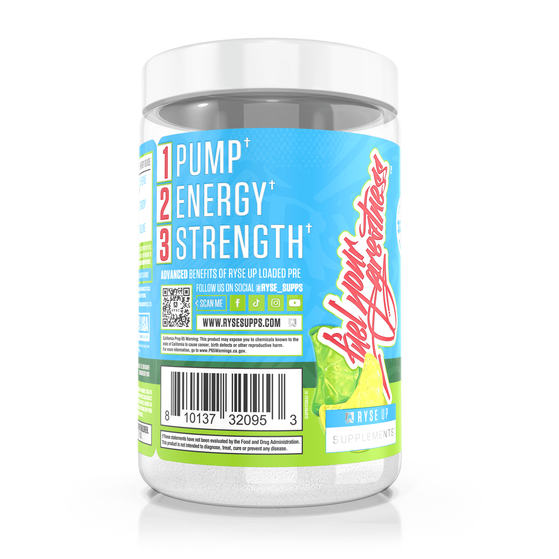 Loaded Pre Jell-O® Lemon Lime - RYSE Supplements