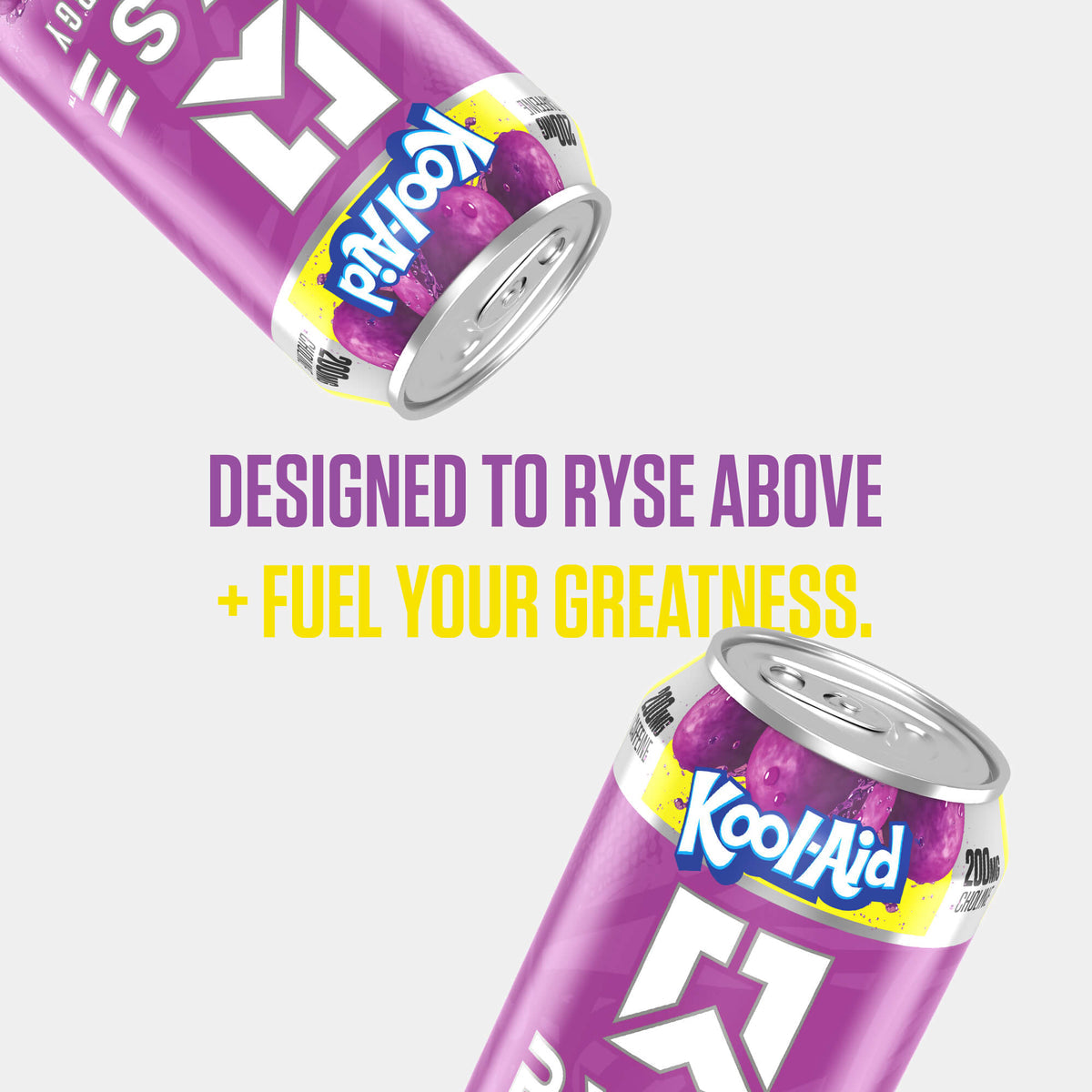 RYSE Fuel Energy Drink 16 fl oz Cans (12-Pack) Grape Energy Drink - RYSE Supplements