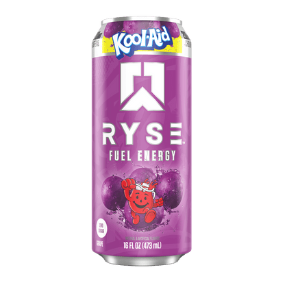 RYSE Fuel Energy Drink 16 fl oz Cans (12-Pack) Grape Energy Drink - RYSE Supplements