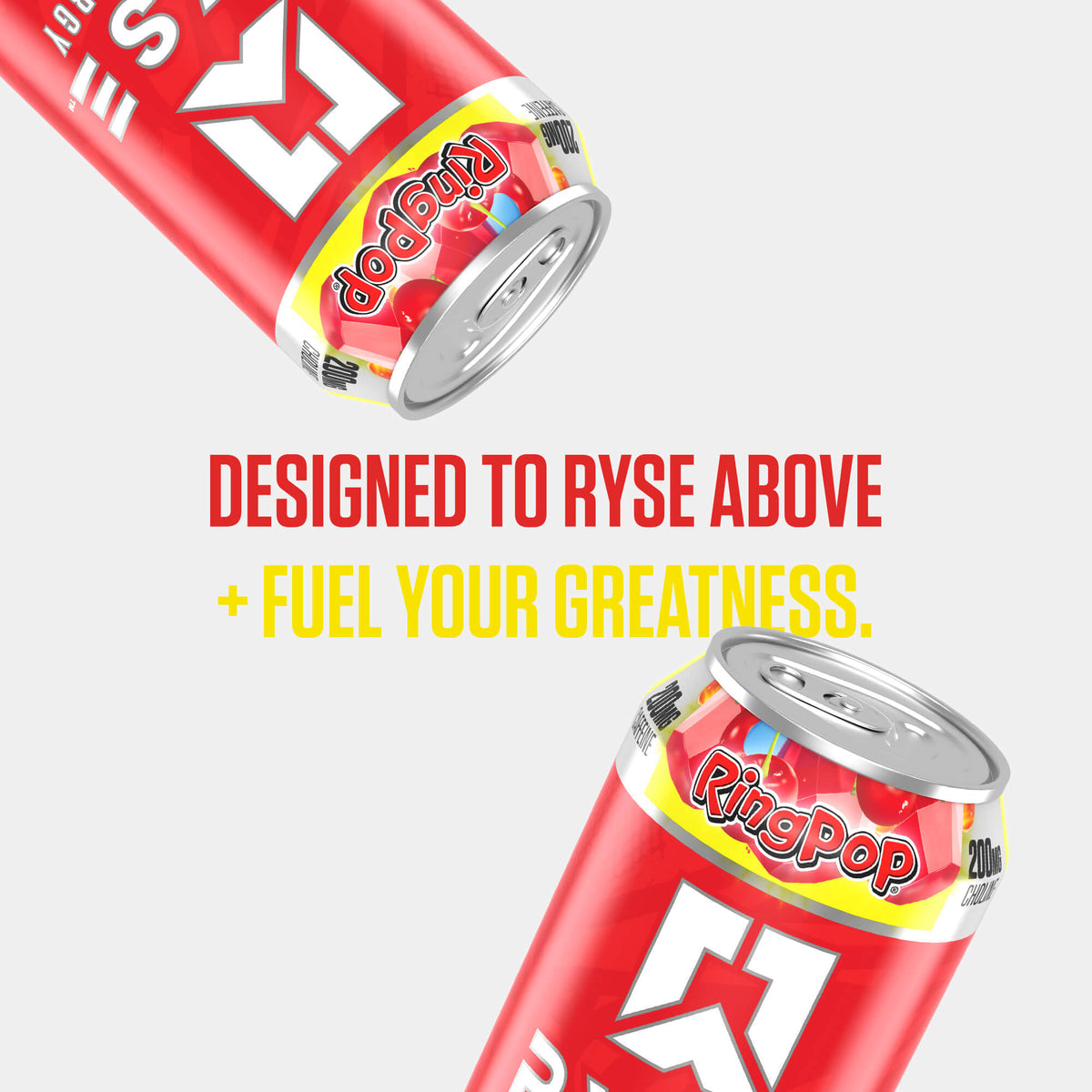 RYSE Fuel Energy Drink 16 fl oz Cans (12-Pack) Cherry Energy Drink - RYSE Supplements