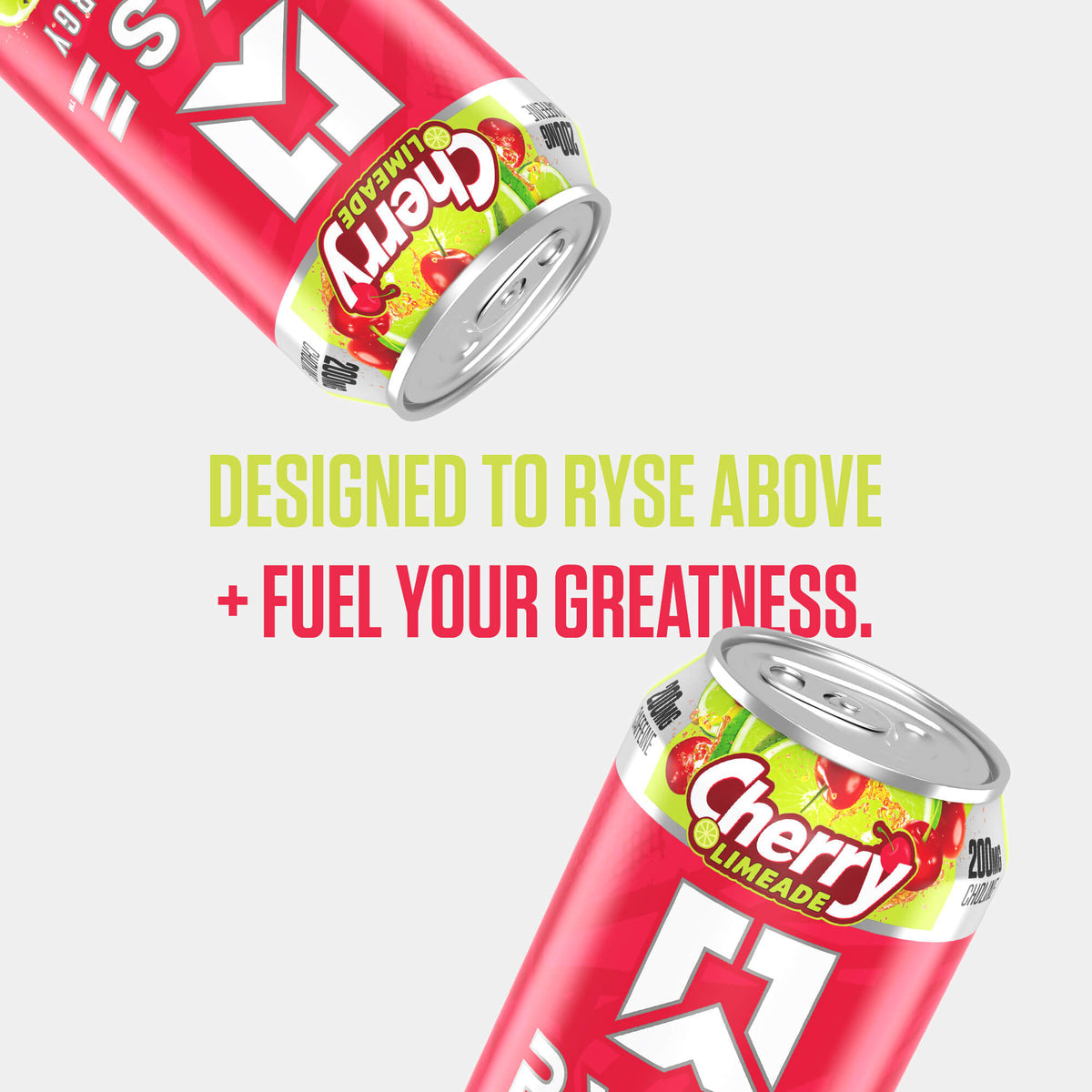 RYSE Fuel Energy Drink 16 fl oz Cans (12-Pack) Cherry Limeade Energy Drink - RYSE Supplements