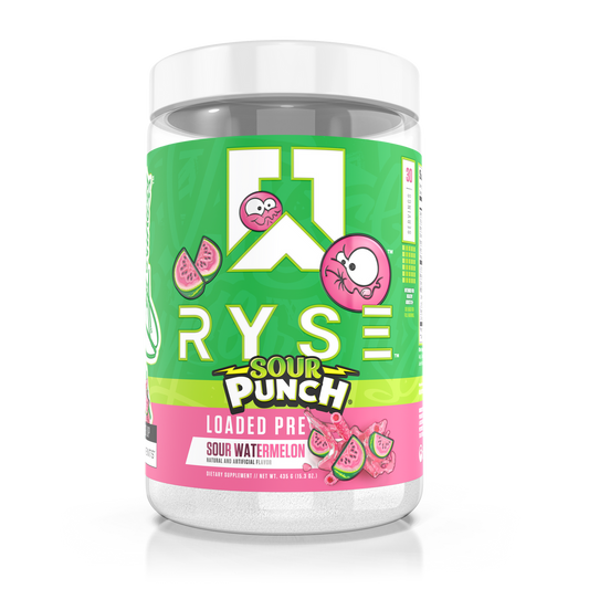 Loaded Pre Sour Punch® Sour Watermelon - RYSE Supplements