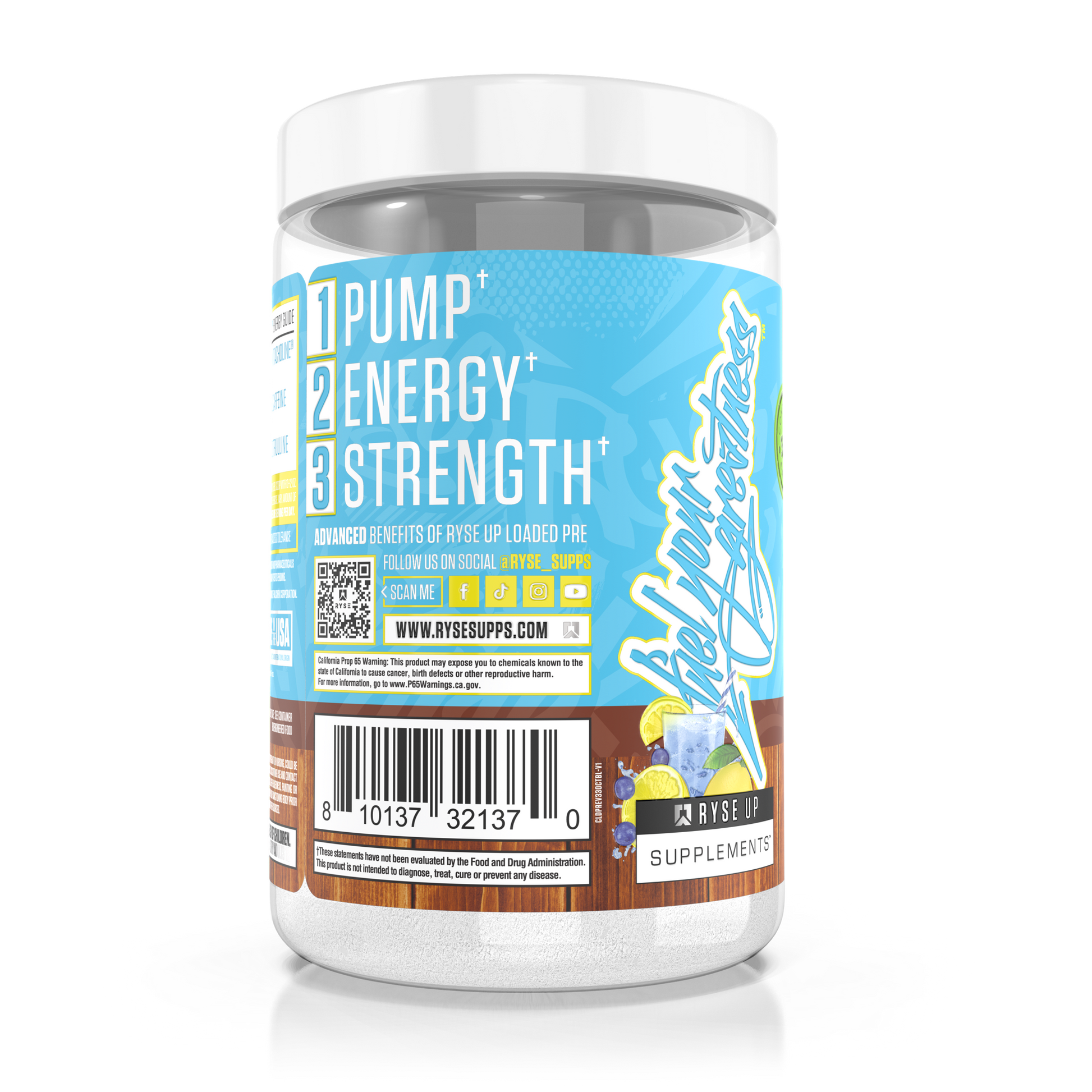 Loaded Pre Country Time™ Blueberry Lemonade - RYSE Supplements