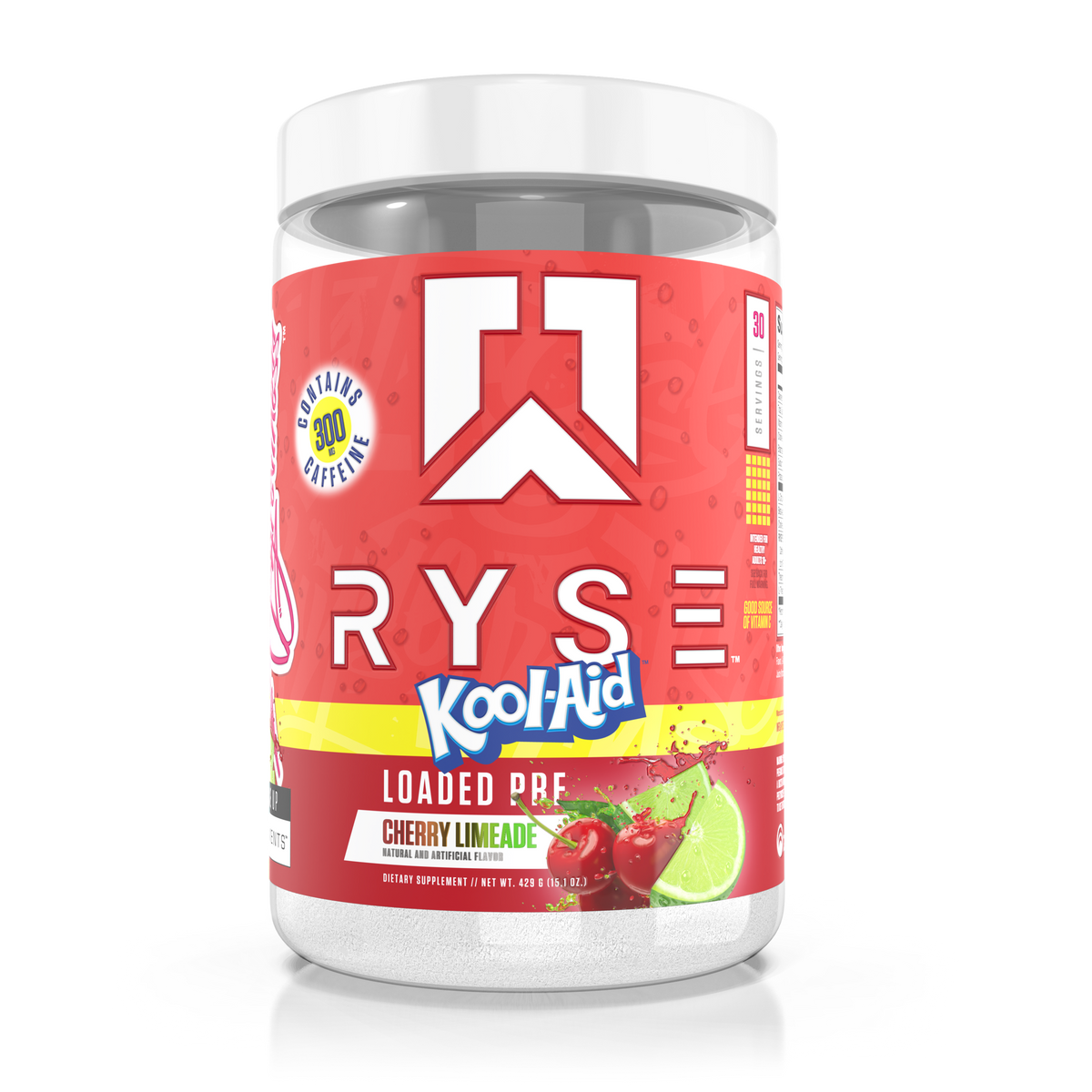 Loaded Pre Kool-Aid™ Cherry Limeade - RYSE Supplements