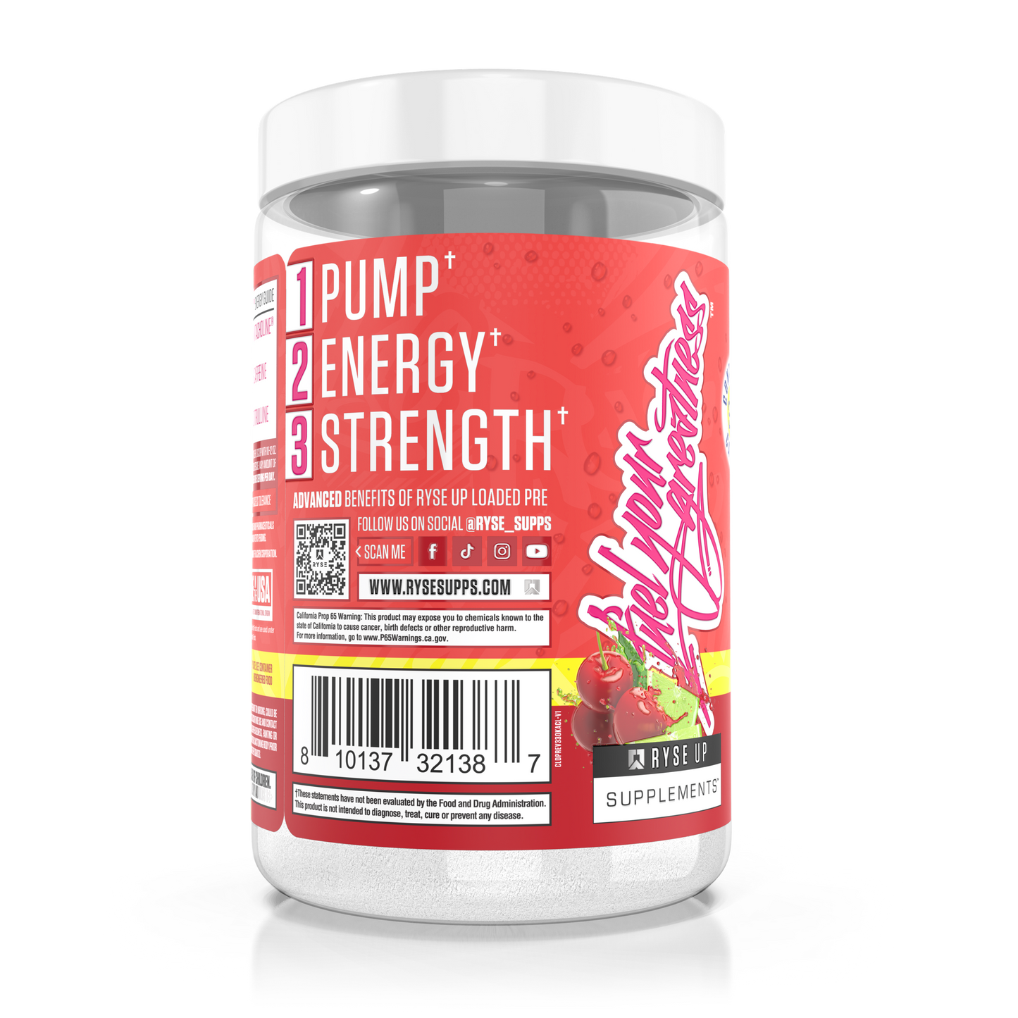 Loaded Pre Kool-Aid™ Cherry Limeade - RYSE Supplements