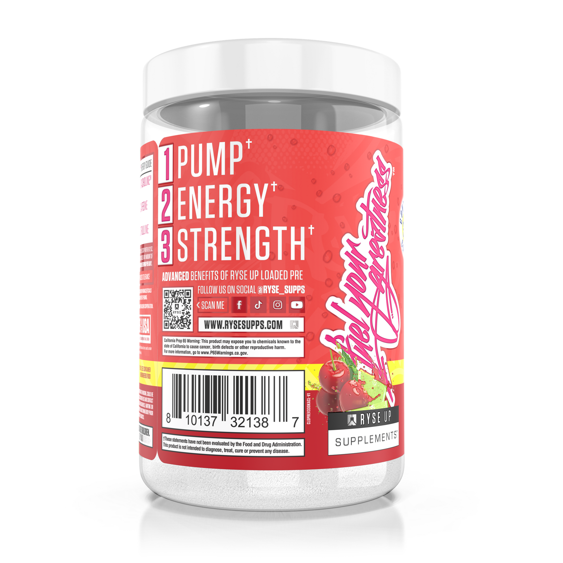Loaded Pre Kool-Aid™ Cherry Limeade - RYSE Supplements