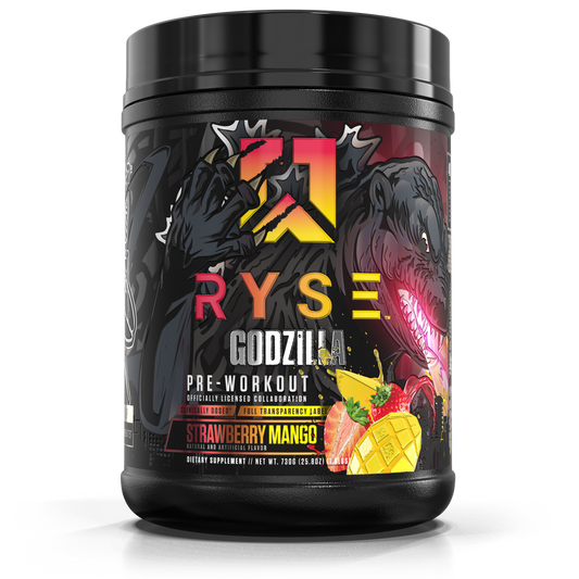 Godzilla Pre-Workout | RYSE Supps Strawberry Mango - RYSE Supplements
