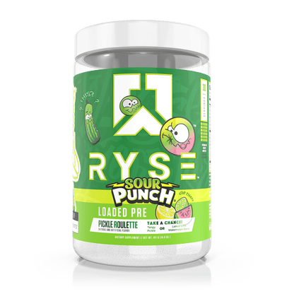 Loaded Pre Sour Punch® Pickle Roulette (Rainbow) - RYSE Supplements