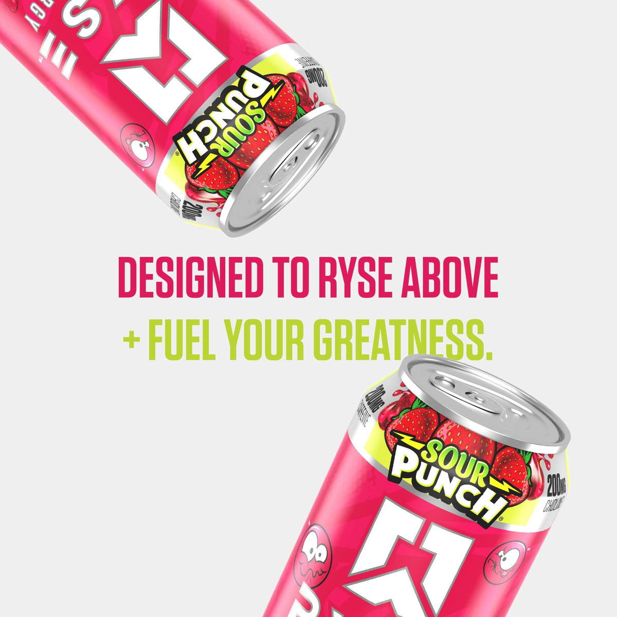 RYSE Fuel Energy Drink 16 fl oz Cans (12-Pack) Cherry Limeade - RYSE Supplements