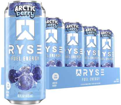 RYSE Fuel Energy Drink Arctic Berry (12 Pack) - RYSE Supplements