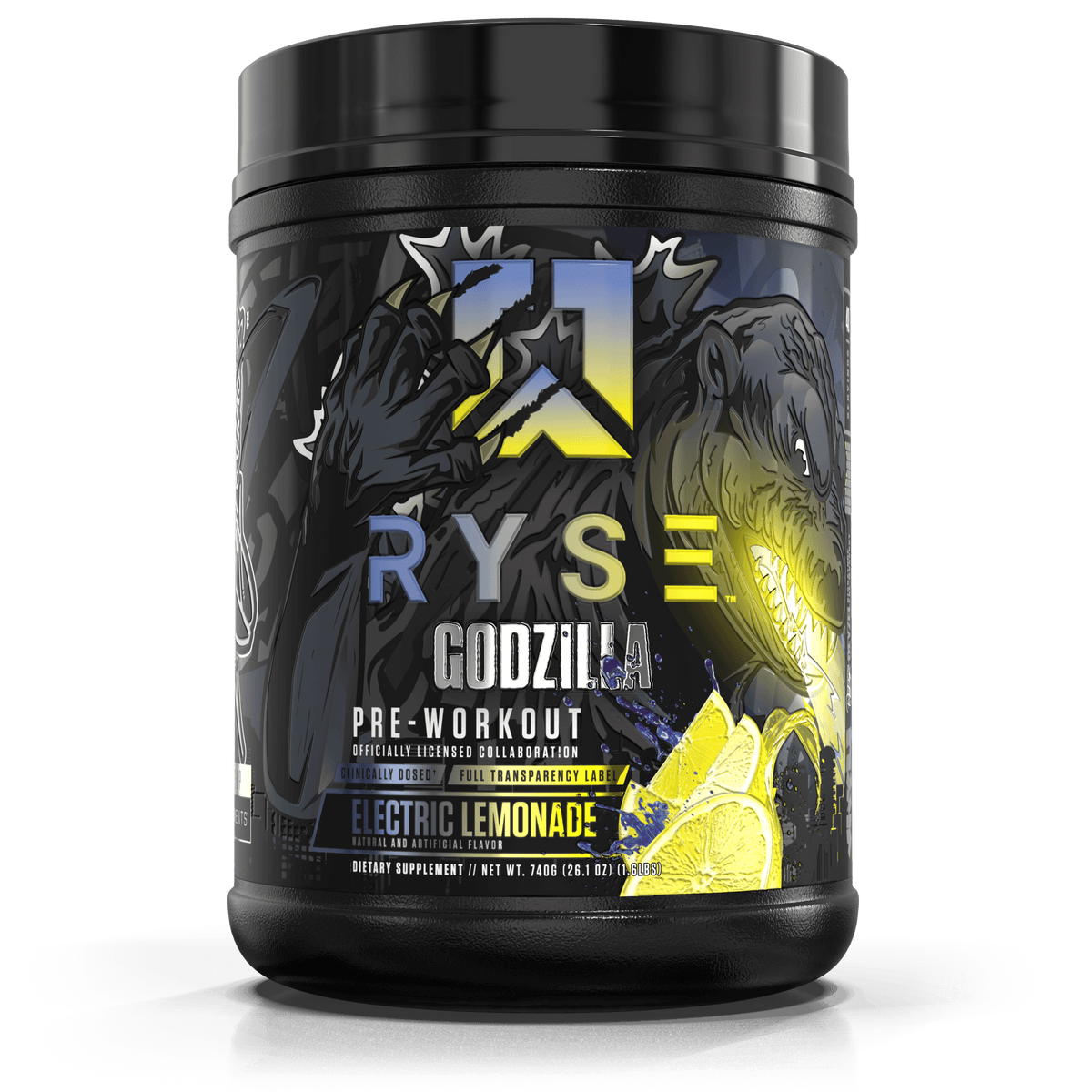 Godzilla Pre-Workout | RYSE Supps Electric Lemonade - RYSE Supplements
