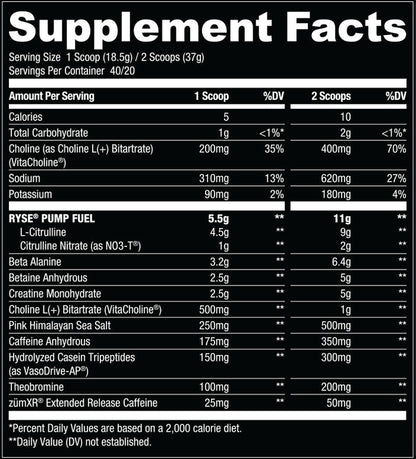 Godzilla Pre-Workout | RYSE Supps Electric Lemonade - RYSE Supplements