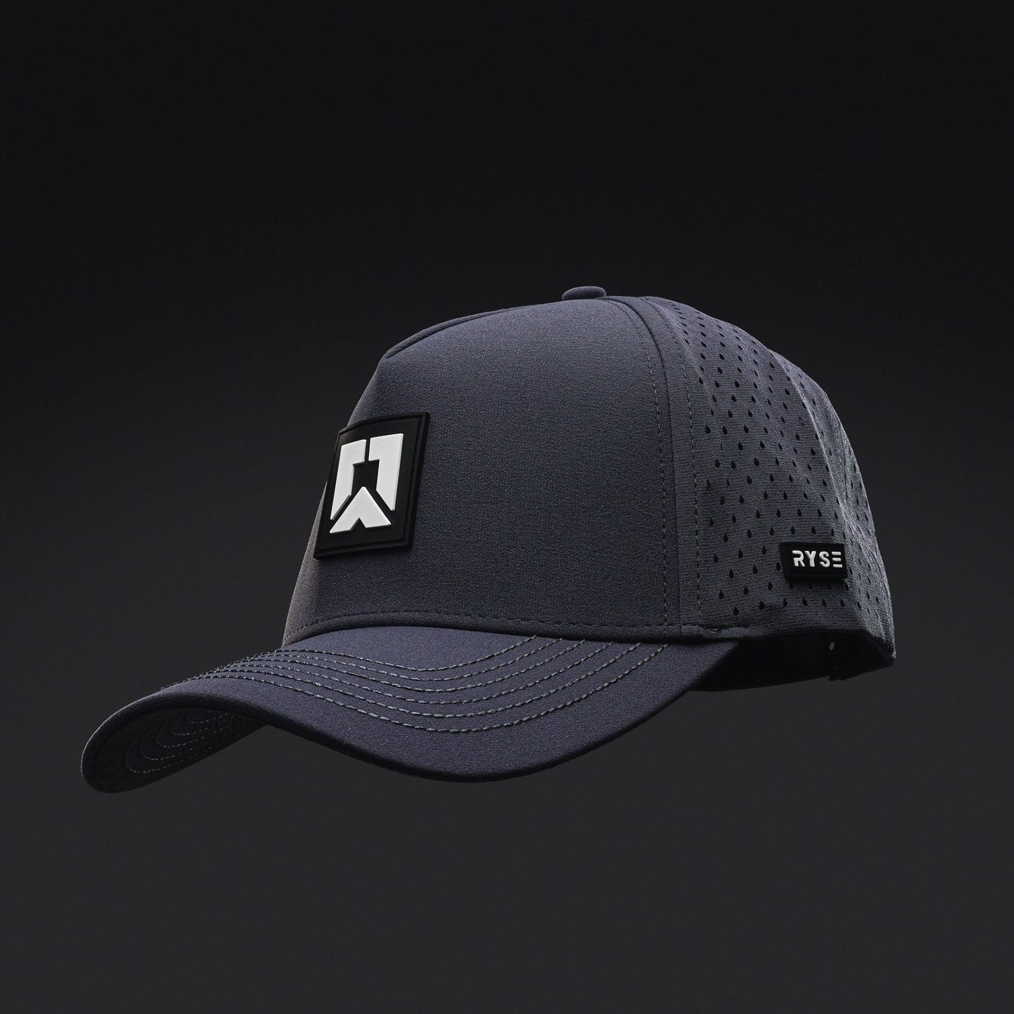 RYSE ICON Performance Hat | RYSE Supps Charcoal / White - RYSE Supplements