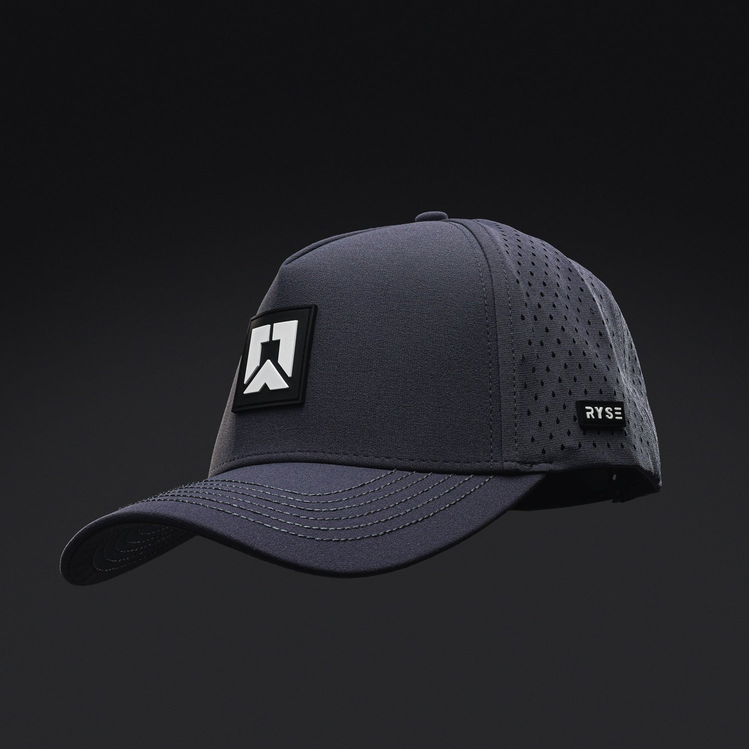 RYSE ICON Performance Hat | RYSE Supps Charcoal / White - RYSE Supplements