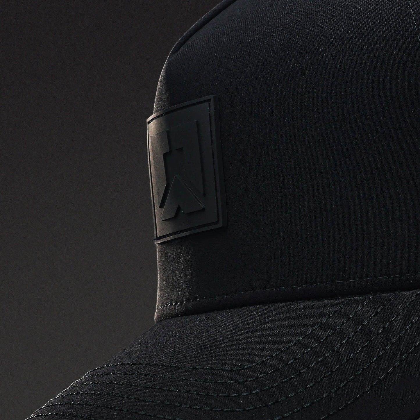 RYSE ICON Performance Hat | RYSE Supps Black / Black - RYSE Supplements