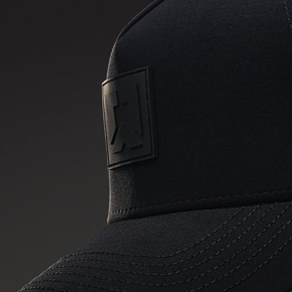 RYSE ICON Performance Hat | RYSE Supps Black / Black - RYSE Supplements