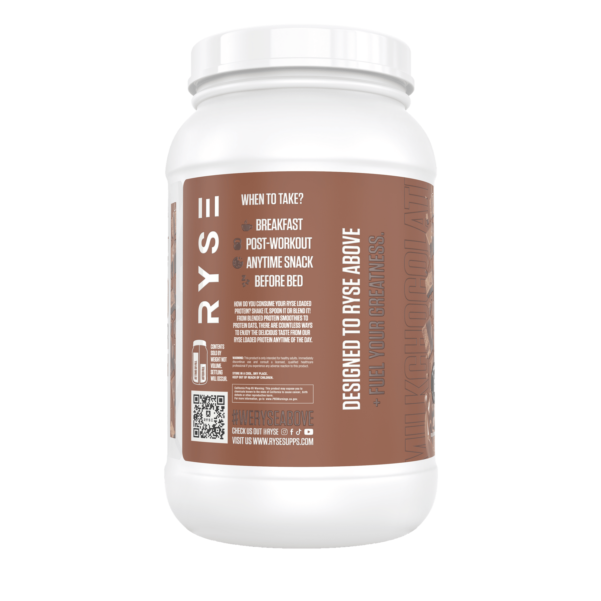 Loaded Protein Milk Chocolate - RYSE Supplements
