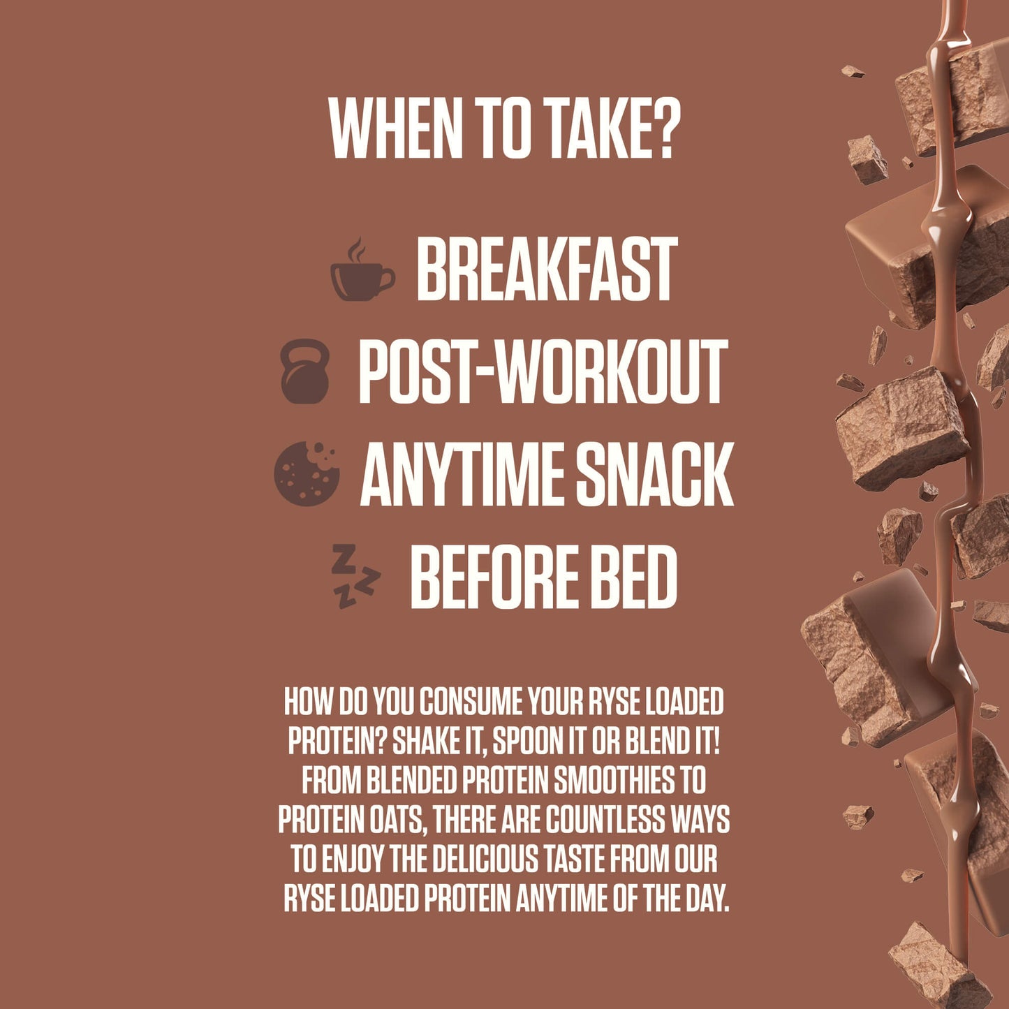 Loaded Protein Milk Chocolate - RYSE Supplements