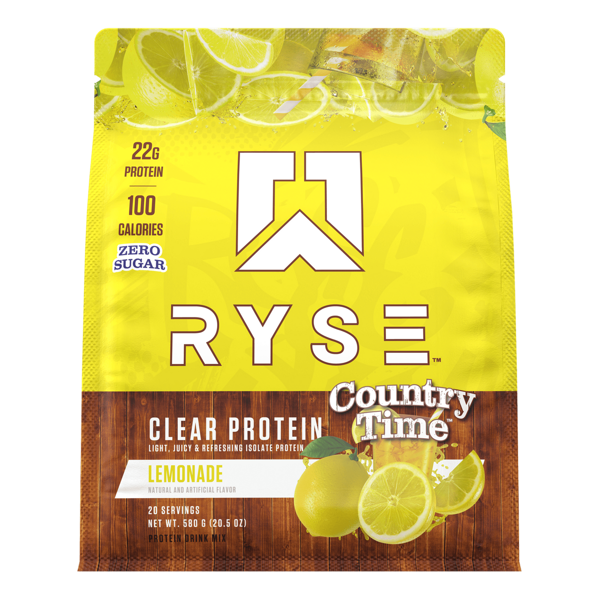 Clear Protein Country Time™ Lemonade - RYSE Supplements