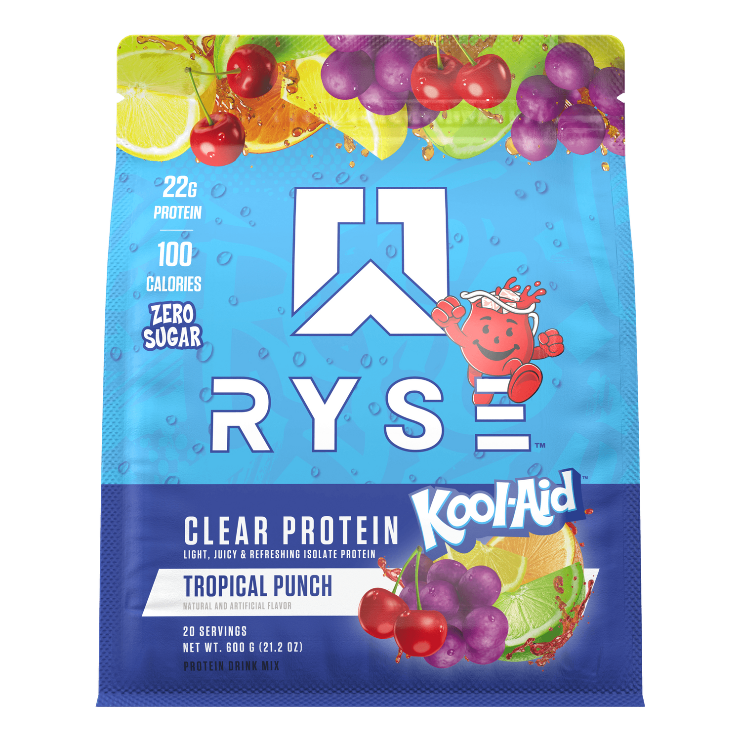 Clear Protein Kool-Aid™ Tropical Punch - RYSE Supplements