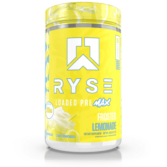 Loaded Pre Max Frosted Lemonade - RYSE Supplements