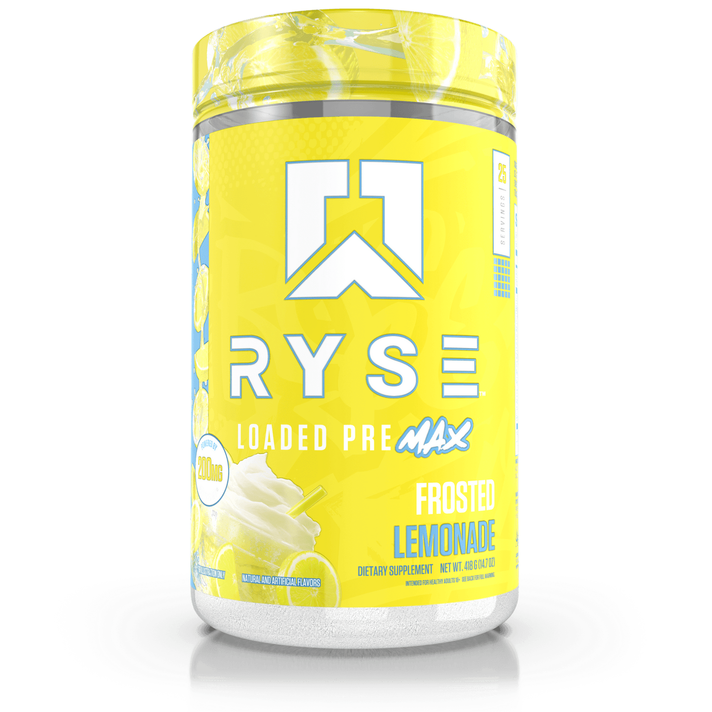 Loaded Pre Max Frosted Lemonade - RYSE Supplements