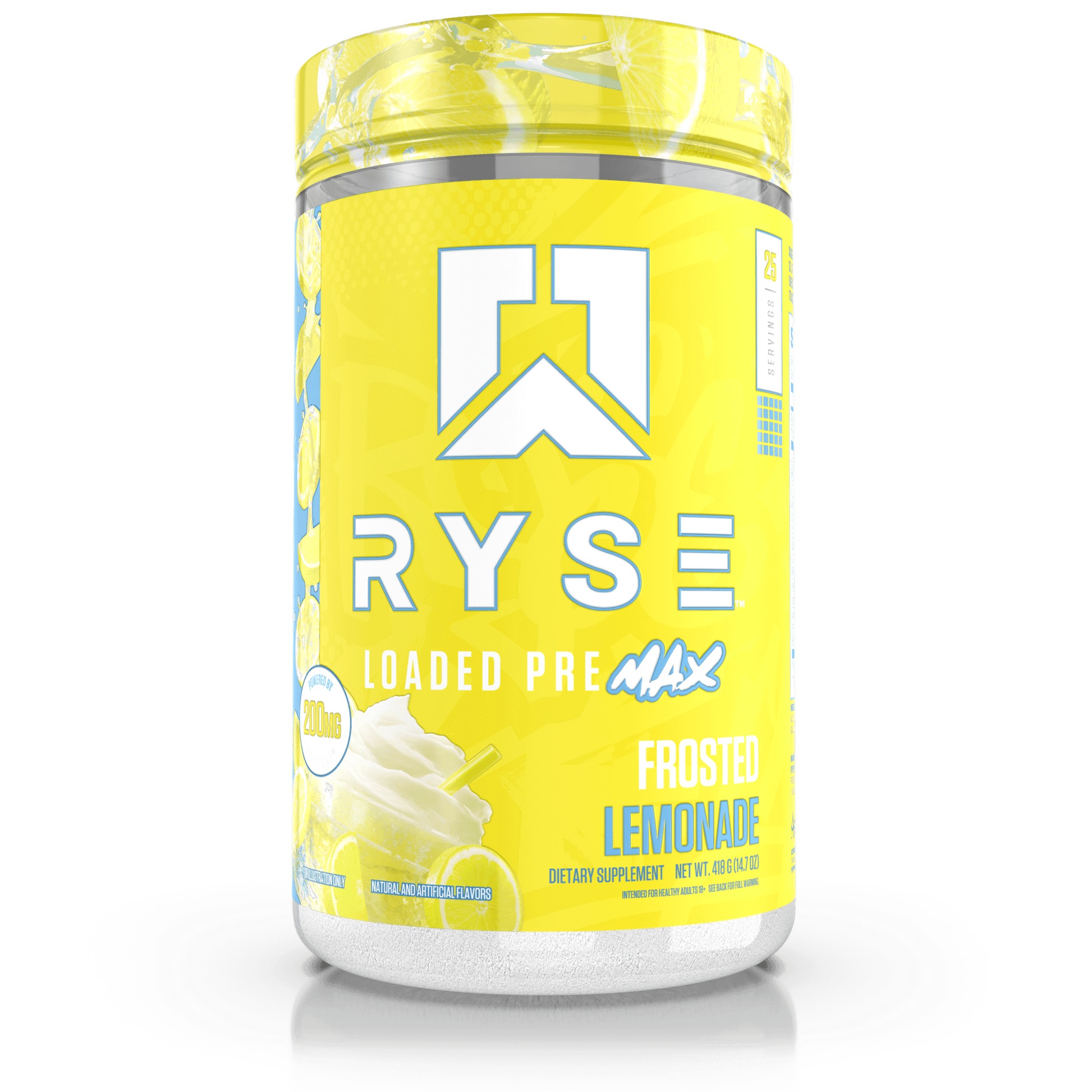 Loaded Pre Max Frosted Lemonade - RYSE Supplements