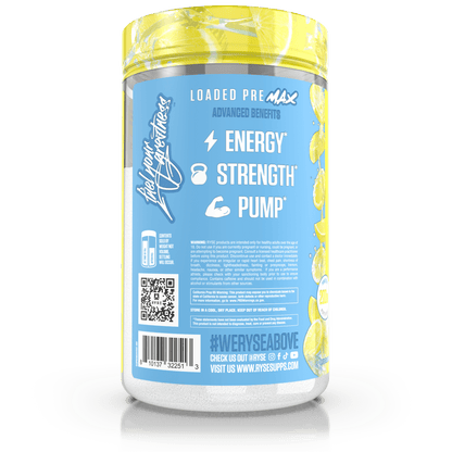 Loaded Pre Max Frosted Lemonade - RYSE Supplements