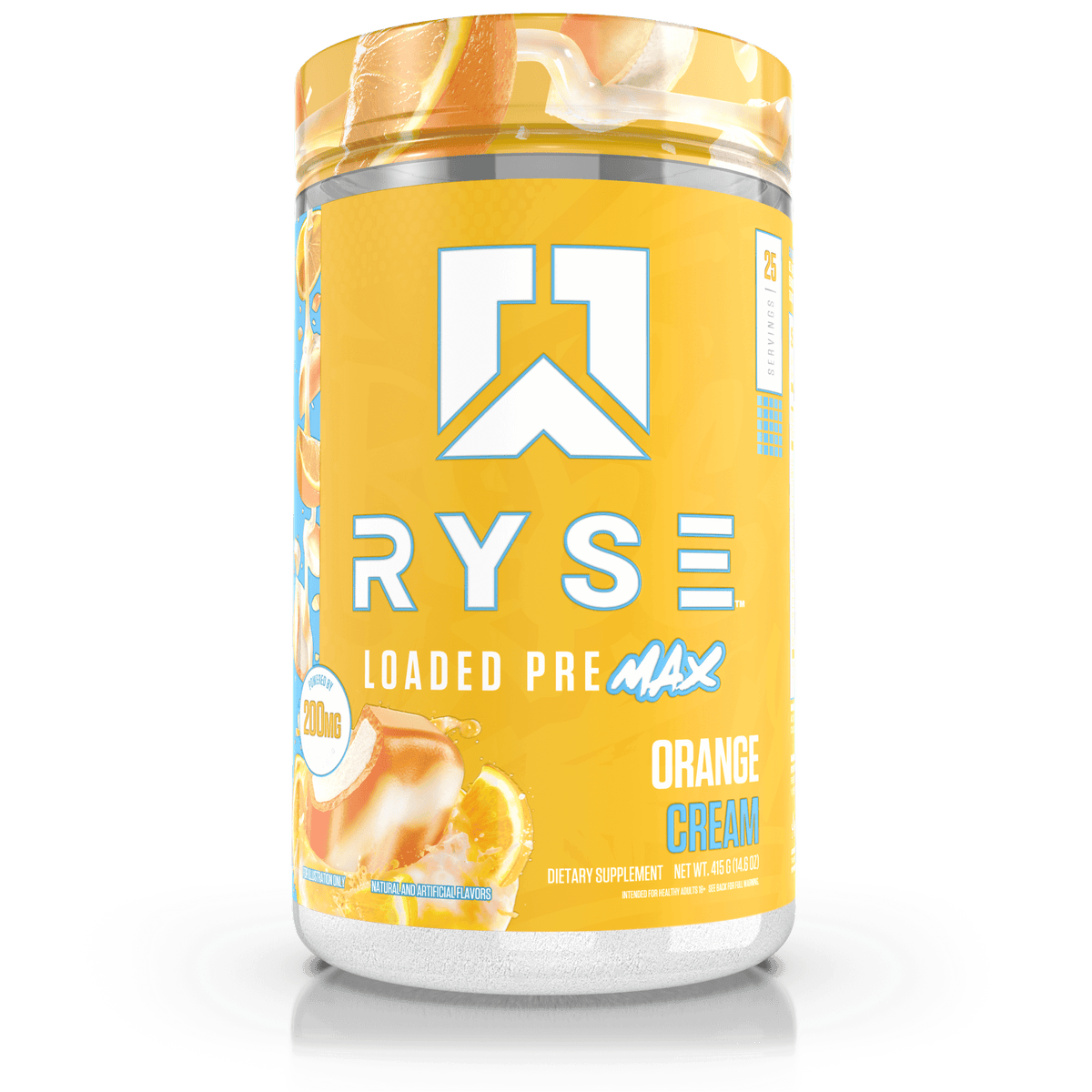 Loaded Pre Max Orange Cream - RYSE Supplements