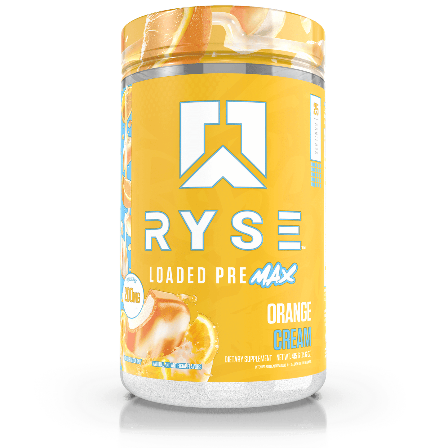 Loaded Pre Max Orange Cream - RYSE Supplements