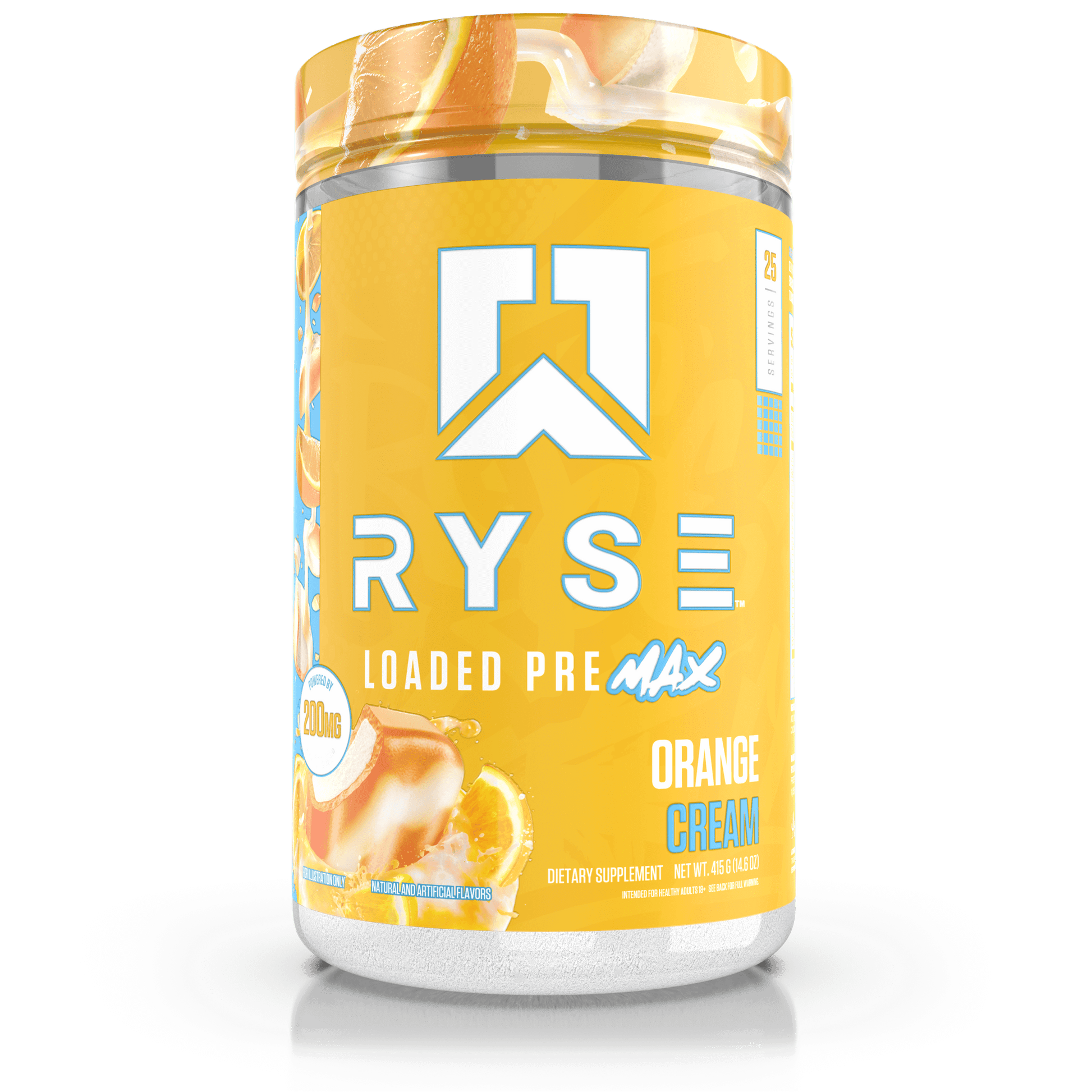 Loaded Pre Max Orange Cream - RYSE Supplements