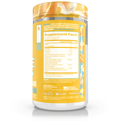 Loaded Pre Max Orange Cream - RYSE Supplements
