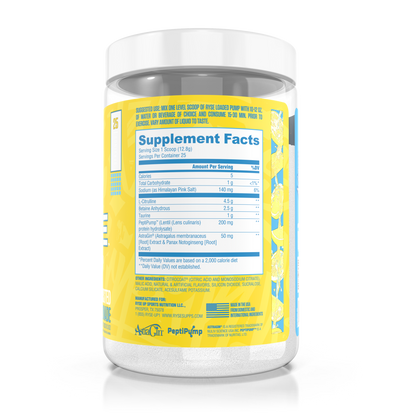 Loaded Pump Frosted Lemonade - RYSE Supplements