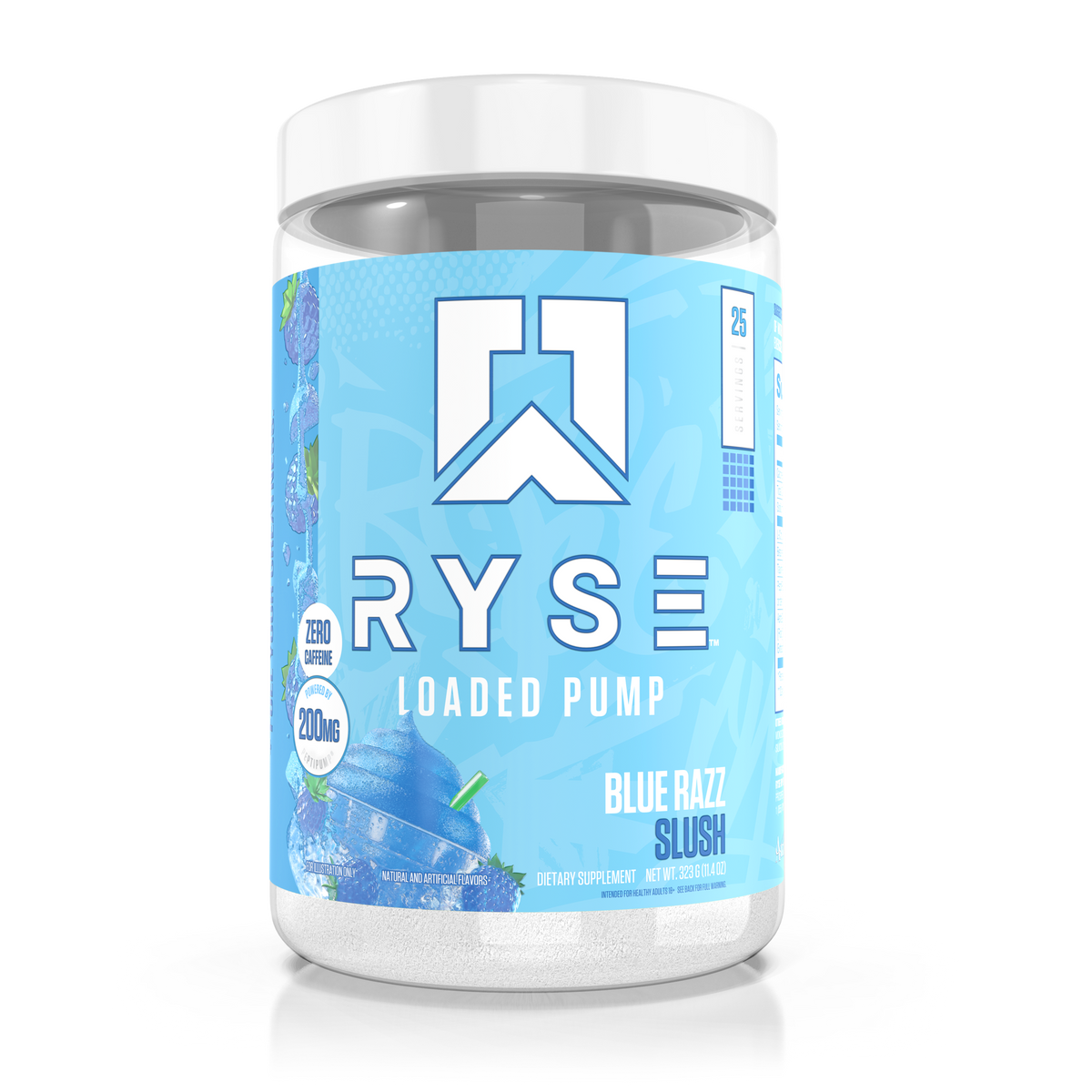 Loaded Pump Blue Razz Slush - RYSE Supplements