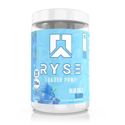 Loaded Pump Blue Razz Slush - RYSE Supplements