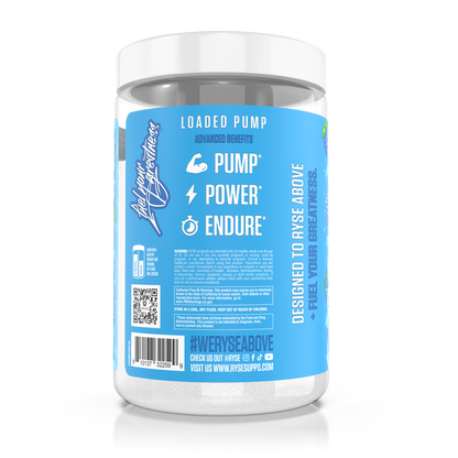 Loaded Pump Blue Razz Slush - RYSE Supplements