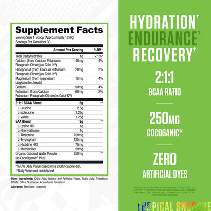 BCAA + EAA Tropical Snocone - RYSE Supplements
